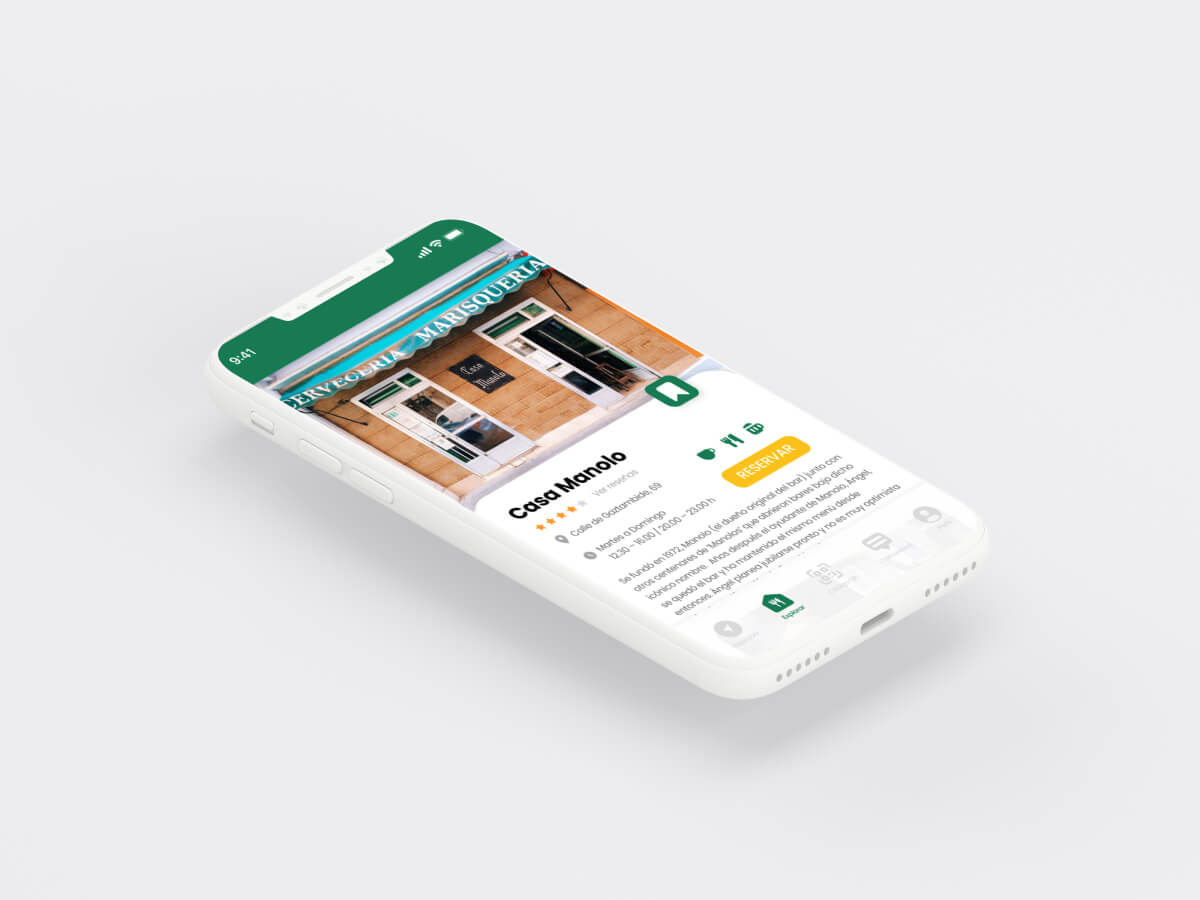 mock up app bares