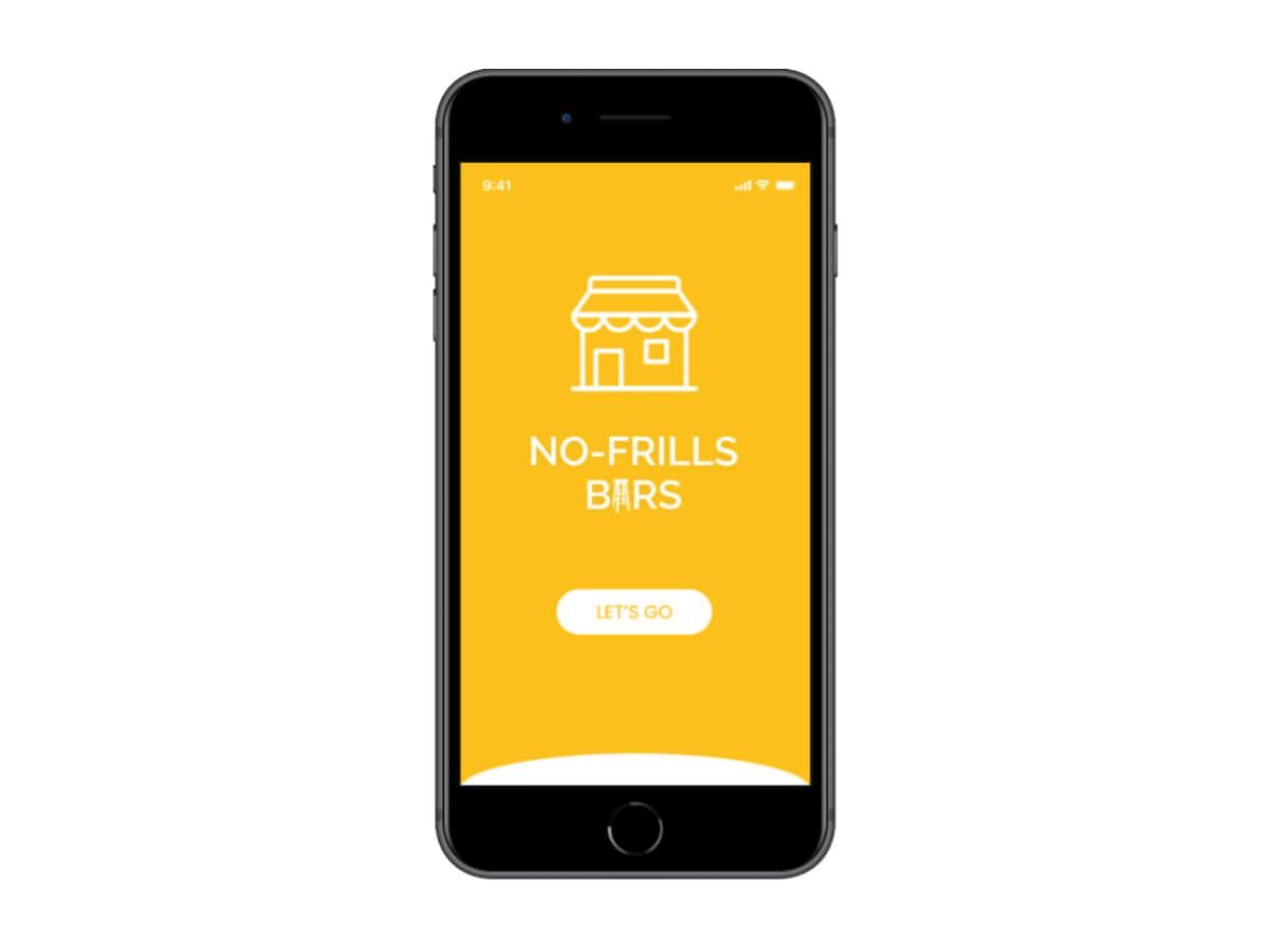 mock up app restaurantes